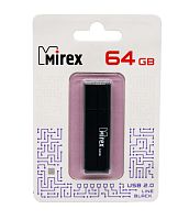 USB карта памяти 64ГБ Mirex Line Black (13600-FMULBK64)