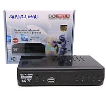 Цифровая ТВ приставка DVB-T2 SUPER SIGNAL T9999+C (Wi-Fi) + HD плеер