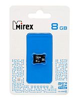 Micro SDHC карта памяти 8ГБ Mirex Class 4 (13612-MCROSD08)