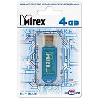 USB карта памяти 4ГБ Mirex Elf Blue (13600-FMUBLE04)