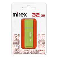USB карта памяти 32ГБ Mirex Line Green (13600-FMULGN32)
