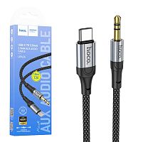 Аудио Адаптер HOCO UPA26 Type-C - 3.5mm AUX (черный)