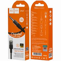 Аудио Адаптер HOCO UPA27 Type-C - 3.5mm AUX (черный)