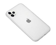 Чехол UltraThin на iPhone 11 Pro matte (прозрачный-белый)