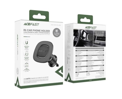 Автомобильный держатель для телефона ACEFAST D44 (черный) magnetic