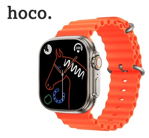Смарт-часы HOCO Y12 Ultra (оранжевый) Call Version