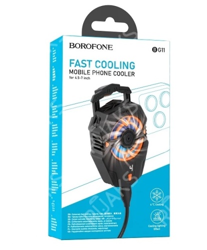 Охлаждение (кулер) для телефона BOROFONE BG11 (черный) фото 2