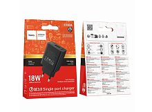 Сетевой адаптер питания HOCO CS92A QC3.0 (черный)