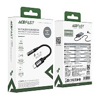Переходник ACEFAST J12 TypeC - Aux 3.5 (черный)
