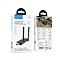 Wi-Fi адаптер с антенной HOCO HI34 WiFi6 USB (черный)