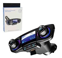Автомобильный FM-трансмиттер - A21 Bluetooth (черный)