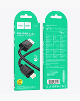 Кабель Lightning -TypeC HOCO X113 PD 27W (черный) 1м