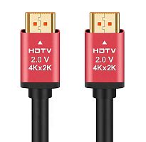 Кабель HDMI to HDMI ENERGY POWER 2K*4K(19+1) резиновый, металл. штекер в пакете (3м)