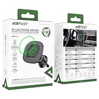 Автомобильный держатель для телефона ACEFAST D46 Wireless (черный) magnetic