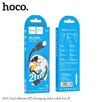 Кабель Lightning -TypeC HOCO X90 PD 20W (черный) 1м