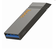USB карта памяти HOCO UD13 128ГБ USB 3.2 (серый)