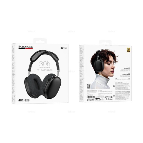 Полноразмерные Bluetooth наушники BOROFONE BO36 (черный)