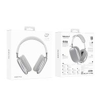 Полноразмерные Bluetooth наушники BOROFONE BO22 Plus (серебро)