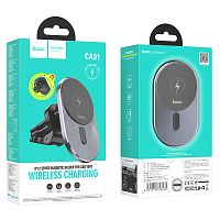 Автомобильный держатель для телефона HOCO CA91 Magnetic,Wireless