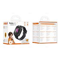 Детские смарт-часы HOCO Y105A (черный)