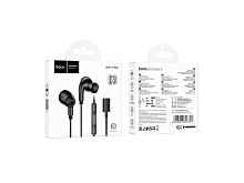 Наушники с микрофоном HOCO M111 Pro Lightning (черный)