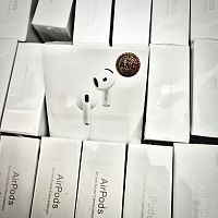 Беспроводные наушники TWS AirPod 4 LUX с шумоподавлением (белый)