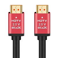 Кабель HDMI to HDMI ENERGY POWER 2K*4K(19+1) резиновый, металл. штекер в пакете (5м)
