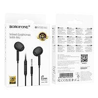 Наушники с микрофоном BOROFONE BM100 Max (черный)