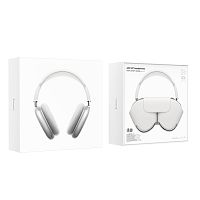 Полноразмерные Bluetooth наушники HOCO W58 ANC (серебро)