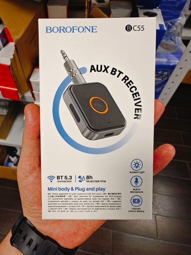 Bluetooth Aux адаптер BOROFONE BC55 фото 2