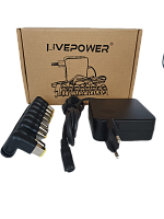 Блок питания универсальный Live Power SP500 5V-20V/3.25A + 9 насадок