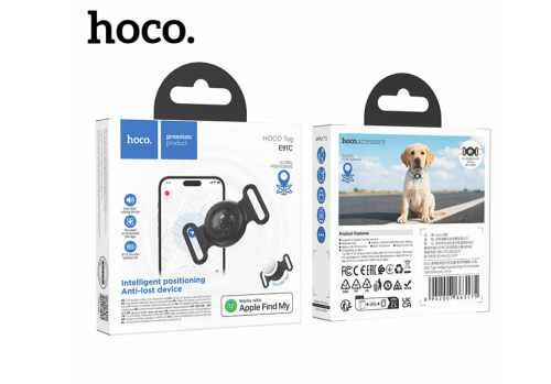Smart GPS Трекер HOCO E91C для iPhone (черный) фото 2