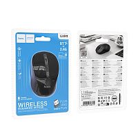 Мышь беспроводная HOCO GM41 Bluetooth + 2.4 Гц (черный)