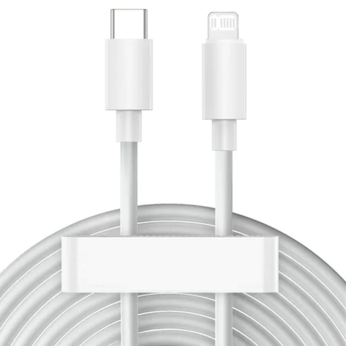 Кабель Lightning -TypeC Lawa PD 27W (белый) 2м без упаковки