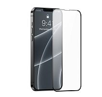 Защитное стекло iPhone 13 Mini 5.4" (черный) 9D тех.упаковка