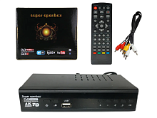 Цифровая ТВ приставка DVB-T-2 SUPER OPENBOX T9000 PRO (Wi-Fi) + HD плеер