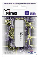 USB карта памяти 8ГБ Mirex Line White (13600-FMULWH08)