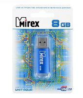 USB карта памяти 8ГБ Mirex Unit Aqua (13600-FMUAQU08)