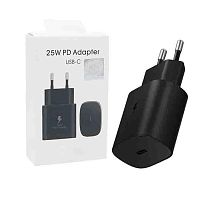 Сетевой адаптер питания Sams USB-C 25W (черный)