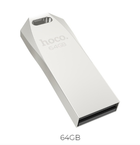 USB карта памяти HOCO UD4 64ГБ (серый)