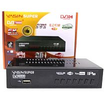 Цифровая ТВ приставка DVB-T-2 YASIN SUPER T8000 (Wi-Fi) + HD плеер