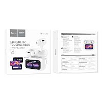 Беспроводные наушники TWS HOCO EW72 Lite с дисплеем (белый)