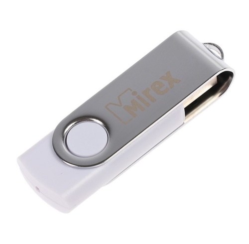 USB карта памяти 64ГБ Mirex Swivel White (13600-FMUSWT64) фото 2