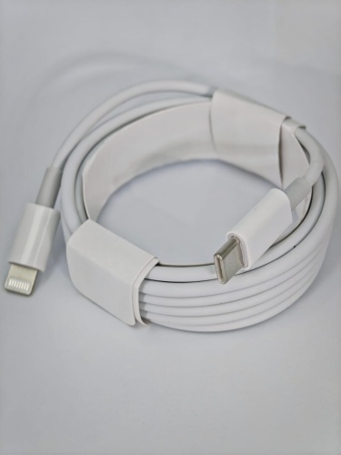 Кабель Lightning -TypeC Lawa PD 27W (белый) 2м без упаковки фото 2