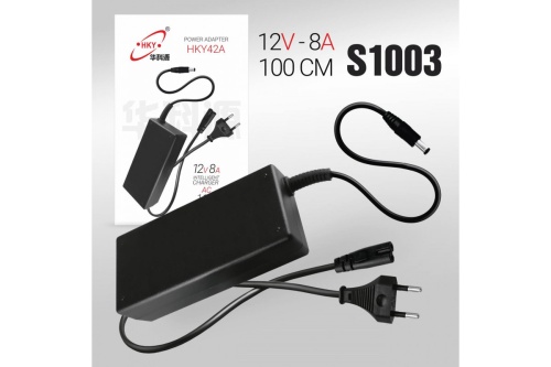 Блок питания 12V HKY42 12V/8A  (5,5*2,5)