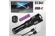 Ручной Светодиодный фонарь 2H-4 10W, 4 цвета (S1341)