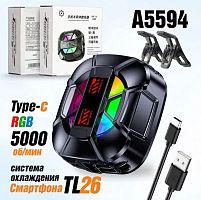 Охлаждающий вентилятор (кулер) для телефона T26 (черный)