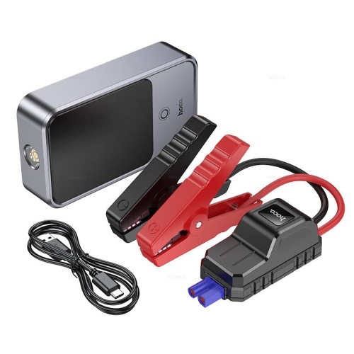 Пуско-зарядное устройство для авто HOCO QS7 10000 mAh (черный) фото 2