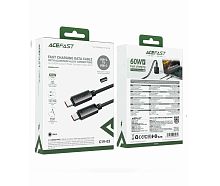 Кабель TypeC - TypeC ACEFAST C19-03 60W (черный) 1.2м