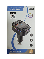 Автомобильный FM-трансмиттер ENERGY POWER C10 PD Bluetooth (черный) LED